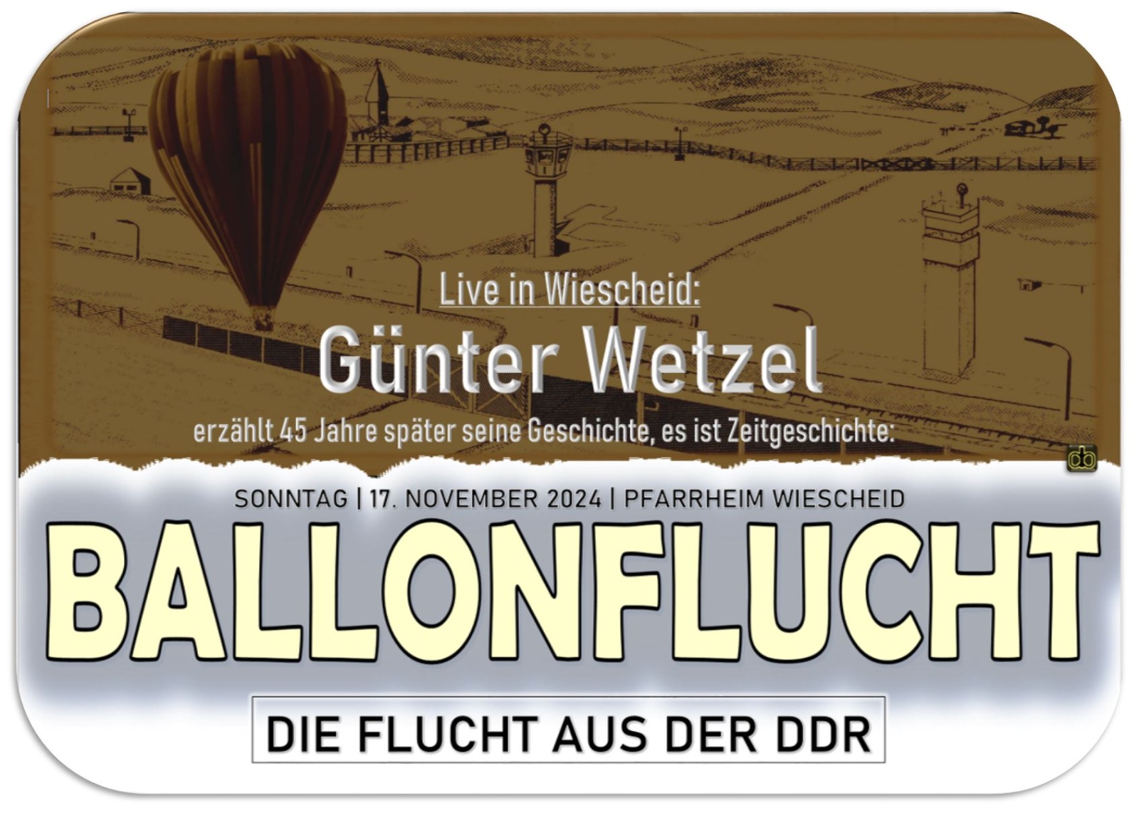 Ballonflucht Flyer R