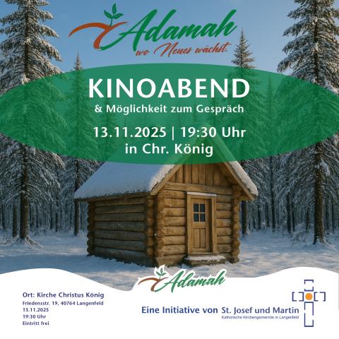Adamah - Kinoabend - Nov2025 Quadrat online