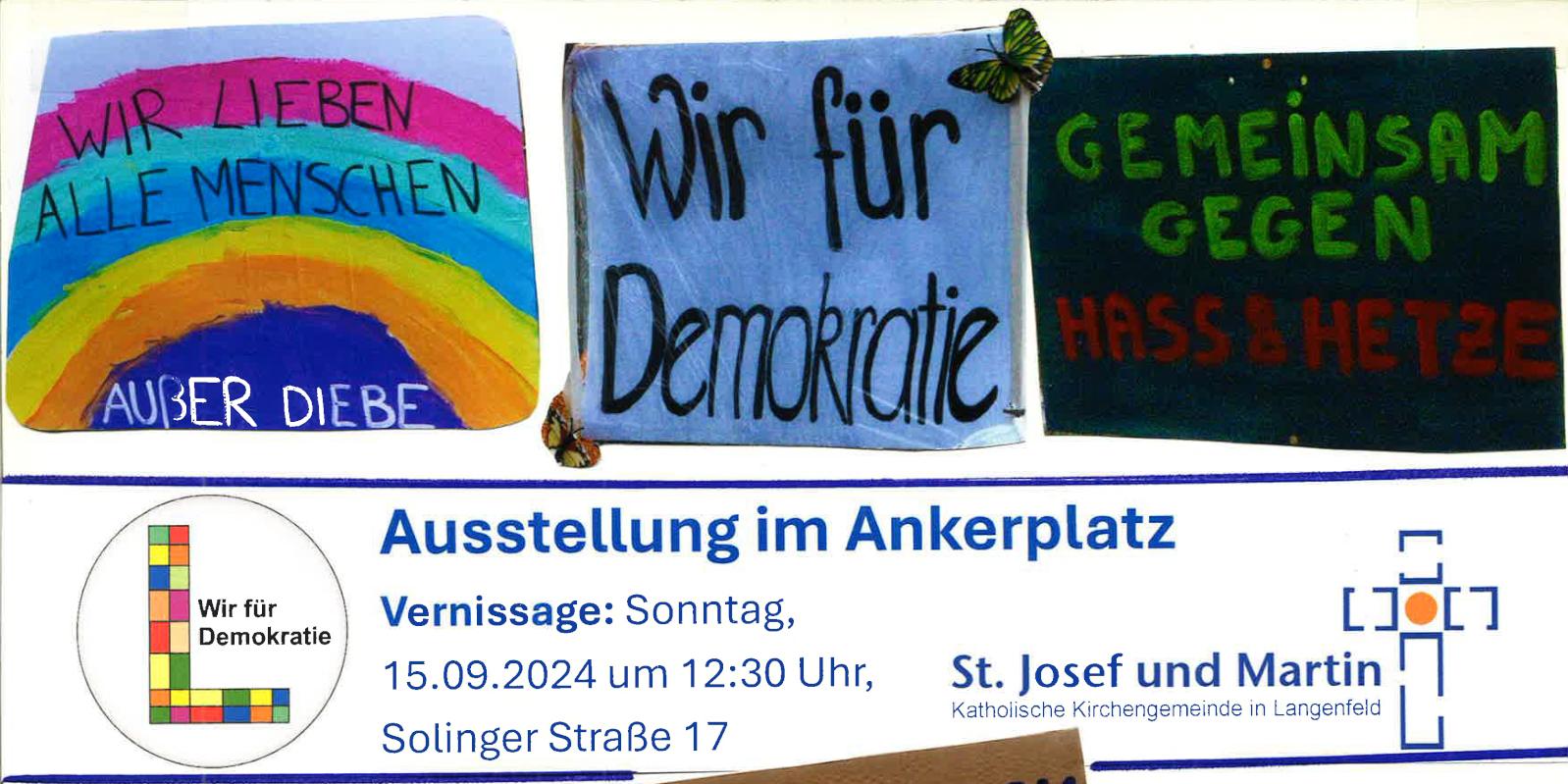 Ausstellung Demokratie Ankerplatz 21